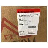 HOMCOM Mesh Office Chair, Ergonomic Desk Chair with Flip-up Armrest, Rotatable Headrest, Adjustable Lumbar Support, Khaki