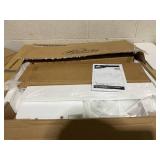 Qaba Wooden Kids Table and Chair Set Ideal for Arts, Meals, Homework, Cute Toddler Activity Table for Age 1-4 Years, White (Missing Parts: 4 Table Legs)