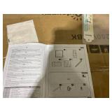 Outsunny 3-in-1 Outdoor Umbrella Base, Coffee End Table, Flower Box Planter, 175lbs Capacity Patio Umbrella Stand Table with Wheels and Handles, Black 20.75" L x 20.75" W x 18.5" H (Missing Part: Part