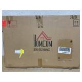 HOMCOM 3D Metal Wall Art Set of 2 Modern Lotus Leaves Hanging Wall Sculpture Home Decor for Living Room Bedroom Kitchen 20"x32"x2, Gray and Gold