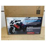 Costzon Kids Electric Ride on Motorcycle, Licensed BMW 6V Battery Powered Toy w/Headlights &Music, Pedal, 3 Wheels for Children Boys & Girls (Dark Red)