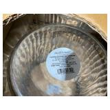 LOT OF 4 Fluted Glass Storage Canister with Wood Lid - Hearth & Hand with Magnolia