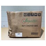 Vinsetto 7-Point Vibrating Massage Office Chair High Back Executive Recliner with Lumbar Support, Footrest, Reclining Back, Adjustable Height, Black (Missing Hardware)