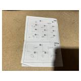 Vinsetto 7-Point Vibrating Massage Office Chair High Back Executive Recliner with Lumbar Support, Footrest, Reclining Back, Adjustable Height, Black (Missing Hardware)