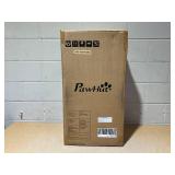 PawHut 3 Wheels Pet Stroller for Small Dogs and Medium Dogs with Adjustable Canopy, Safety Tether, Storage Basket, Red