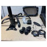 Vinsetto Ergonomic Massage Office Chair, High Back Executive Desk Chair with 6-Point Vibration, Adjustable Height, Swivel Seat and Rocking Function, Black (Slightly Used, Maybe Missing Hardware)