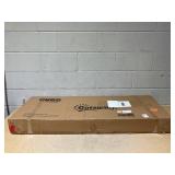 Outsunny 3-Person Porch Swing with Stand, Outdoor Swing for Patio Porch with Adjustable Tilt Canopy and Comfortable Swing Bench-Style Seat, Steel Frame, Wine Red