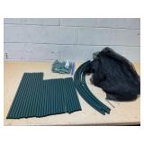 HOMCOM 3-Piece Industrial Dining Table Set for 2, Kitchen Table and Chairs, Dining Room Sets for Small Spaces, Rustic Brown