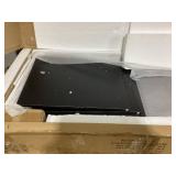 HOMCOM Sideboard Buffet Cabinet, Coffee Bar Cabinet with 2 Doors and Adjustable Shelves, Console Table for Kitchen Entryway Living Room, Black