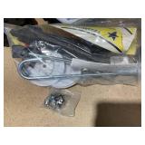 Aosom Kids Ride on Tractor with Back Trailer, Shovel & Rake, Horn, Pedal Go Kart for 3 Years Old, Yellow