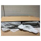 HOMCOM Chair Bed W/ Adjustable Backrest, 2-in-1 Multi-Functional Sofa Bed, Gray