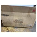 Qaba 7-in-1 Toddler Slide, Kids Slide for Ages 1-6 Years w/ Ring Toss, Basketball Hoop, Telescope Climber, Storage Space (Minor Transit Damage)