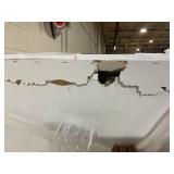 Design House Cyprus 36-in. Wide Medicine Cabinet, 3 Frameless Mirrored Doors, Pre-Assembled, Surface or Recess Mounted, White Clear, 36.3 in. W x 4.4 in. D x 30.1 in. H, 597500