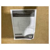 HOMCOM 28" Farmhouse Christmas Tree Base Cover Wooden Christmas Tree Collar Box Home Decoration, Dark Distressed Wood Finish 28.3" L x 27.2" W x 14.6" H