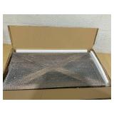 HOMCOM 28" Farmhouse Christmas Tree Base Cover Wooden Christmas Tree Collar Box Home Decoration, Dark Distressed Wood Finish 28.3" L x 27.2" W x 14.6" H