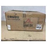 HOMCOM Home Office Chair, Big and Tall Fabric Computer Desk Chair, Swivel Task Chair with Adjustable Height, Coffee