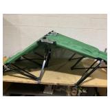 Outsunny 2 Person Folding Camping Cot, Portable Sleeping Cot with Carry Bag