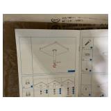 Crestlive Products 30lbs Steel Teak Patio Umbrella Base