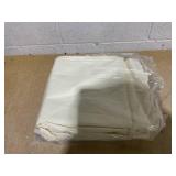 Outsunny 2 Pcs Pergola Replacement Canopy, UV Protection Pergola Shade Cover, Easy to Install, for 10 x 10ft Pergola, Cream White (Cover Only)