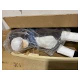 Qaba Kids Plush Ride-On Rocking Horse Toy Cowboy Rocker with Fun Realistic Sounds for Child 3-6 Years Old, Brown