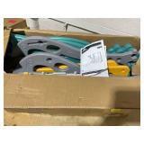 Qaba 4 in 1 Toddler Swing and Slide Set, Kids Slide for Aged 1.5-3 with Climber, Ultra-Safety, Basketball Hoop, Baby Playground Set, Fun Indoor/Outdoor Playset Exercise Toy