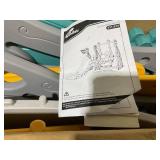 Qaba 4 in 1 Toddler Swing and Slide Set, Kids Slide for Aged 1.5-3 with Climber, Ultra-Safety, Basketball Hoop, Baby Playground Set, Fun Indoor/Outdoor Playset Exercise Toy