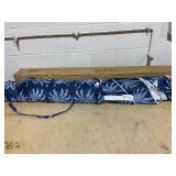 Outsunny Quick Beach Cabana Canopy Umbrella, 6.5