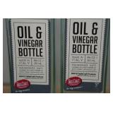 *2* Glass Oil & Vinegar Bottles