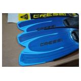 Cressi Aqua Snorkel Fins - 7/8, 41/42