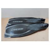 Cressi Reaction Pro Snorkel Fins -Size 8/9, 42/43