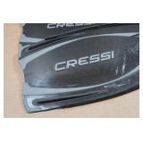 Cressi Reaction Pro Snorkel Fins -Size 8/9, 42/43