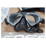 Cressi Adult Rondine Palau Fin Snorkel Set - Fin Size L/XL