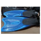 Cressi Adult Rondine Palau Fin Snorkel Set - Fin Size XS/S