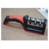 Copper Knife Set, Sharpener and Scissors