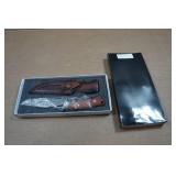 Custom Colorado Knife Works Damascus Blade Knife