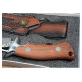 Custom Colorado Knife Works Damascus Blade Knife