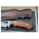 Custom Colorado Knife Works Damascus Blade Knife