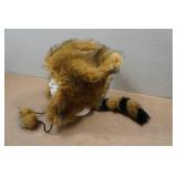 Tail and Ear Faux Fur Adult Hat