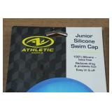 Athletic Works Junior Silicone Swim Caps