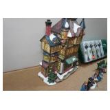Assorted Department 56 Christmas Village Pieces