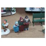 Assorted Department 56 Christmas Village Pieces