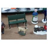 Assorted Department 56 Christmas Village Pieces