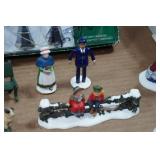 Assorted Department 56 Christmas Village Pieces