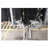 Commercial Multi-Station Weight Machine with Leg Press and Dip Stand
