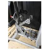 Commercial Multi-Station Weight Machine with Leg Press and Dip Stand