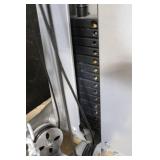 Commercial Multi-Station Weight Machine with Leg Press and Dip Stand