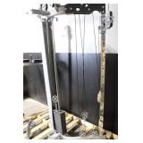 Commercial Multi-Station Weight Machine with Leg Press and Dip Stand