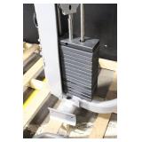 Commercial Multi-Station Weight Machine with Leg Press and Dip Stand