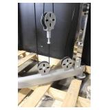 Commercial Multi-Station Weight Machine with Leg Press and Dip Stand