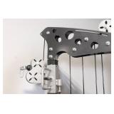 Commercial Multi-Station Weight Machine with Leg Press and Dip Stand